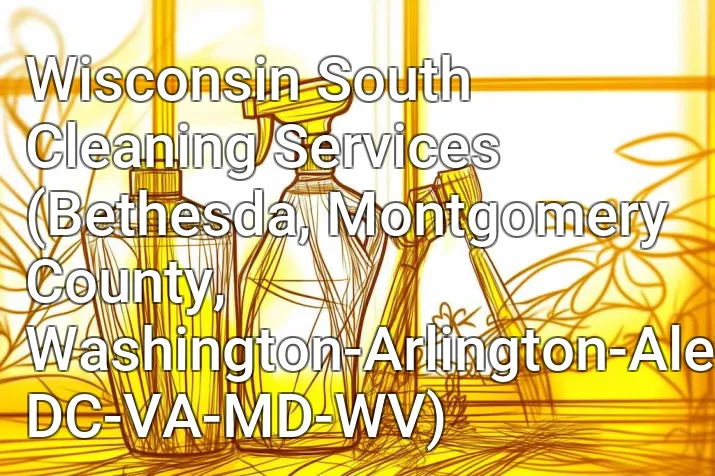 Wisconsin South Cleaning Services (Bethesda, Montgomery County, Washington-Arlington-Alexandria, DC-VA-MD-WV)