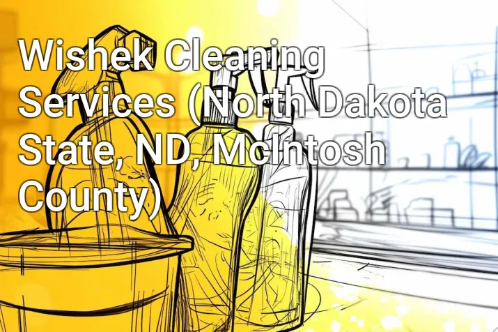 Wishek Cleaning Services (North Dakota State, ND, McIntosh County)