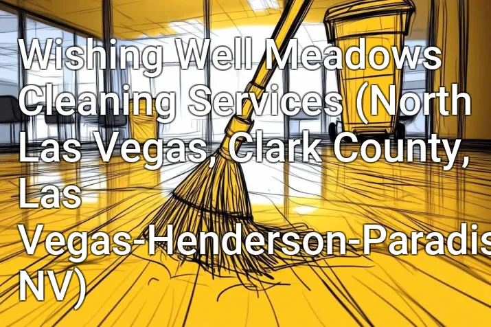 Wishing Well Meadows Cleaning Services (North Las Vegas, Clark County, Las Vegas-Henderson-Paradise, NV)