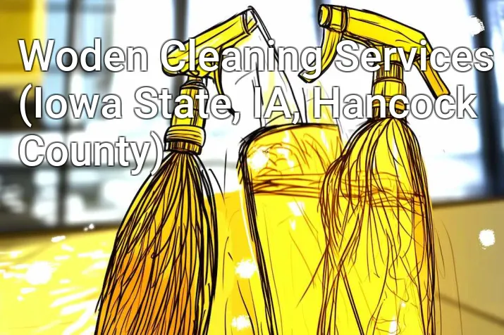 Woden Cleaning Services (Iowa State, IA, Hancock County)