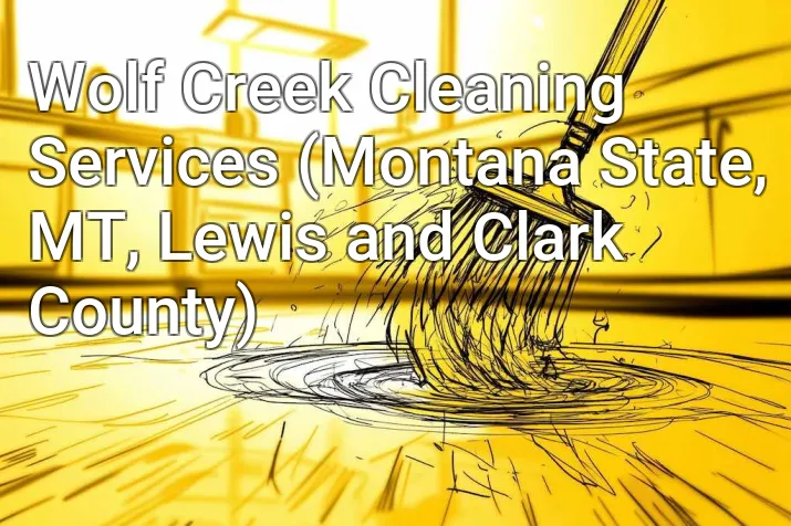 Wolf Creek Cleaning Services (Montana State, MT, Lewis and Clark County)