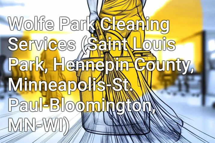Wolfe Park Cleaning Services (Saint Louis Park, Hennepin County, Minneapolis-St. Paul-Bloomington, MN-WI)