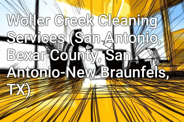 Woller Creek Cleaning Services (San Antonio, Bexar County, San Antonio-New Braunfels, TX)