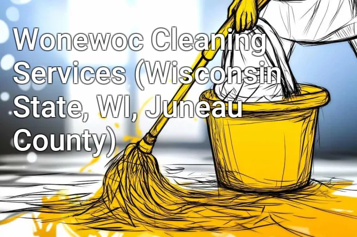 Wonewoc Cleaning Services (Wisconsin State, WI, Juneau County)