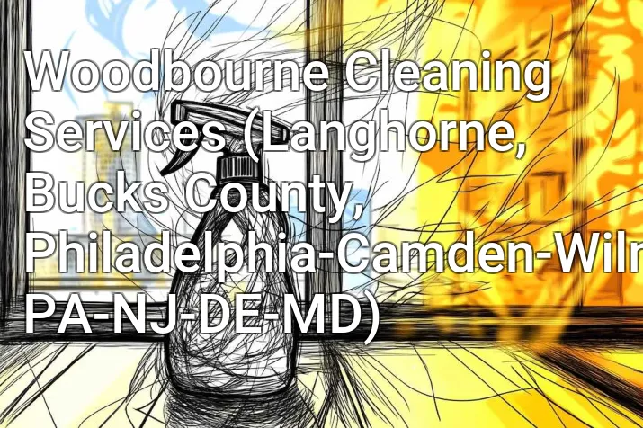 Woodbourne Cleaning Services (Langhorne, Bucks County, Philadelphia-Camden-Wilmington, PA-NJ-DE-MD)
