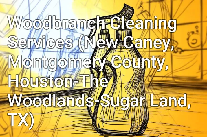 Woodbranch Cleaning Services (New Caney, Montgomery County, Houston-The Woodlands-Sugar Land, TX)