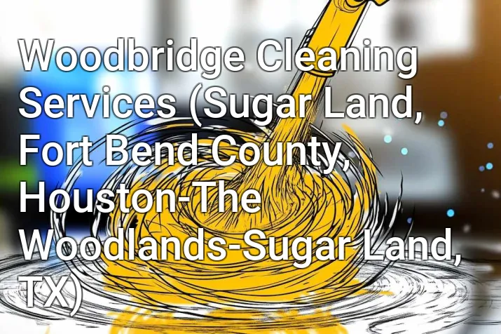 Woodbridge Cleaning Services (Sugar Land, Fort Bend County, Houston-The Woodlands-Sugar Land, TX)