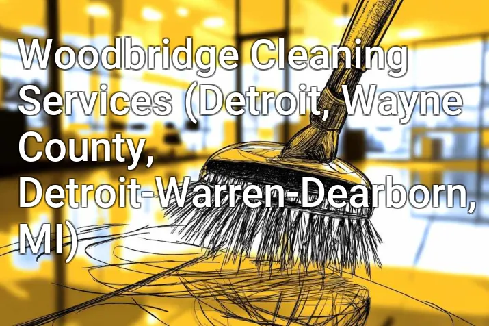 Woodbridge Cleaning Services (Detroit, Wayne County, Detroit-Warren-Dearborn, MI)