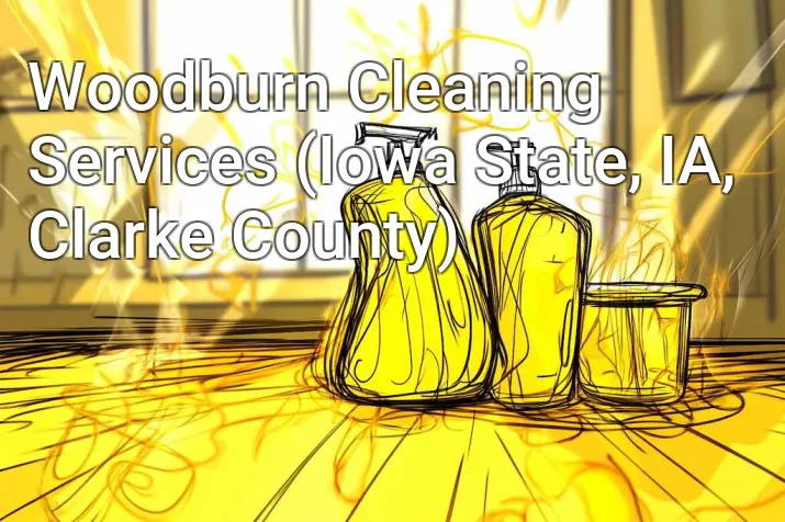 Woodburn Cleaning Services (Iowa State, IA, Clarke County)