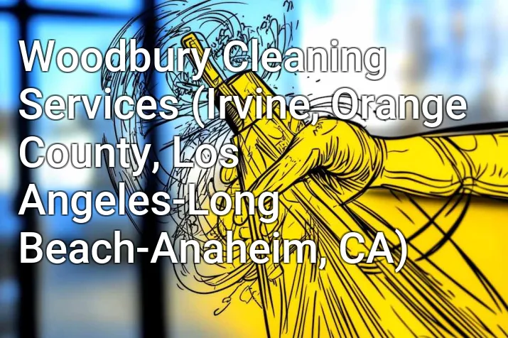 Woodbury Cleaning Services (Irvine, Orange County, Los Angeles-Long Beach-Anaheim, CA)