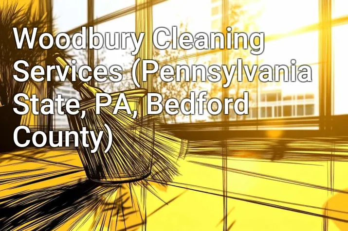 Woodbury Cleaning Services (Pennsylvania State, PA, Bedford County)