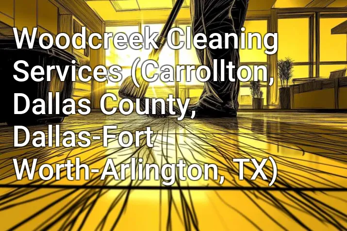 Woodcreek Cleaning Services (Carrollton, Dallas County, Dallas-Fort Worth-Arlington, TX)