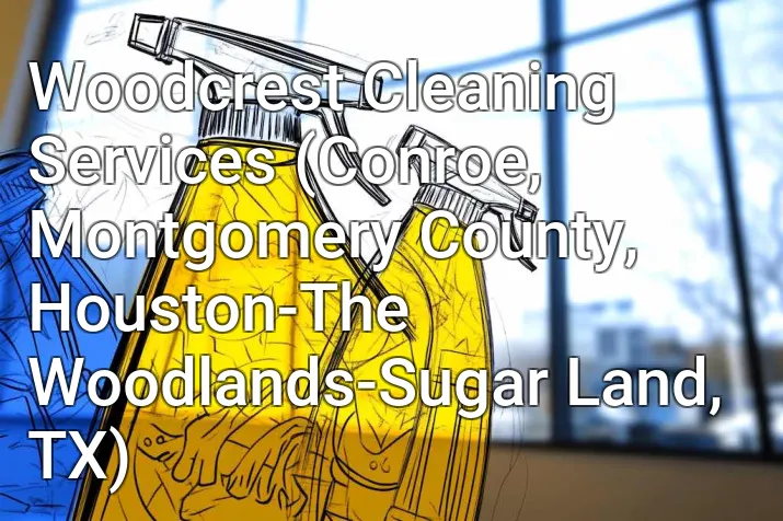 Woodcrest Cleaning Services (Conroe, Montgomery County, Houston-The Woodlands-Sugar Land, TX)