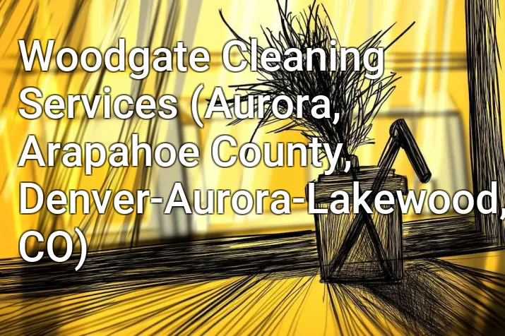 Woodgate Cleaning Services (Aurora, Arapahoe County, Denver-Aurora-Lakewood, CO)