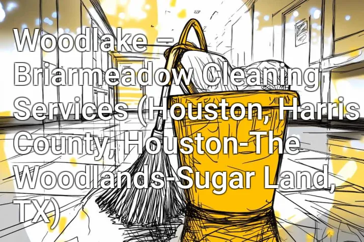 Woodlake – Briarmeadow Cleaning Services (Houston, Harris County, Houston-The Woodlands-Sugar Land, TX)