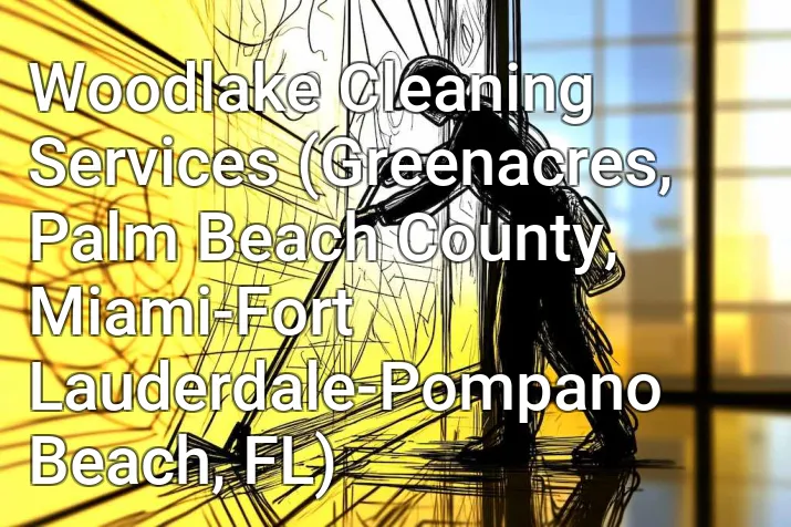 Woodlake Cleaning Services (Greenacres, Palm Beach County, Miami-Fort Lauderdale-Pompano Beach, FL)