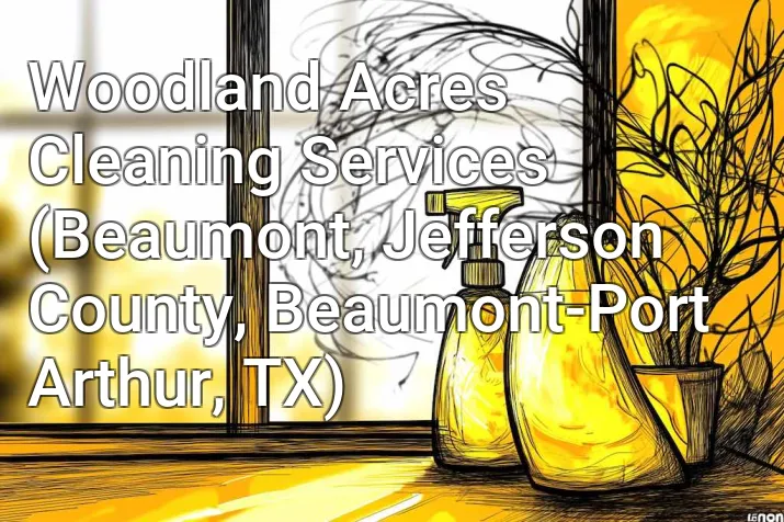 Woodland Acres Cleaning Services (Beaumont, Jefferson County, Beaumont-Port Arthur, TX)