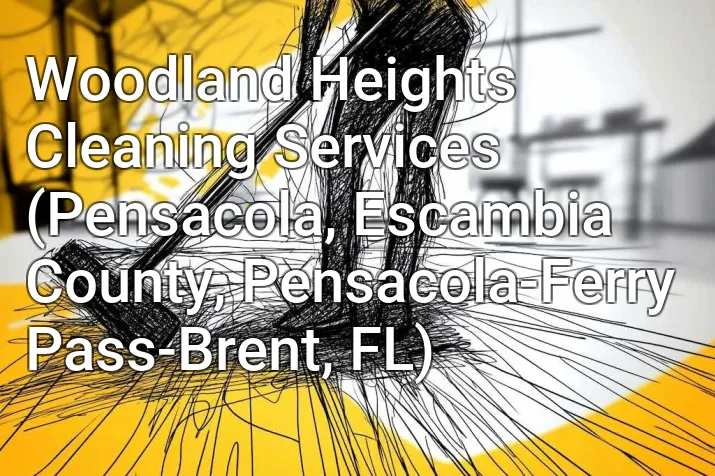 Woodland Heights Cleaning Services (Pensacola, Escambia County, Pensacola-Ferry Pass-Brent, FL)