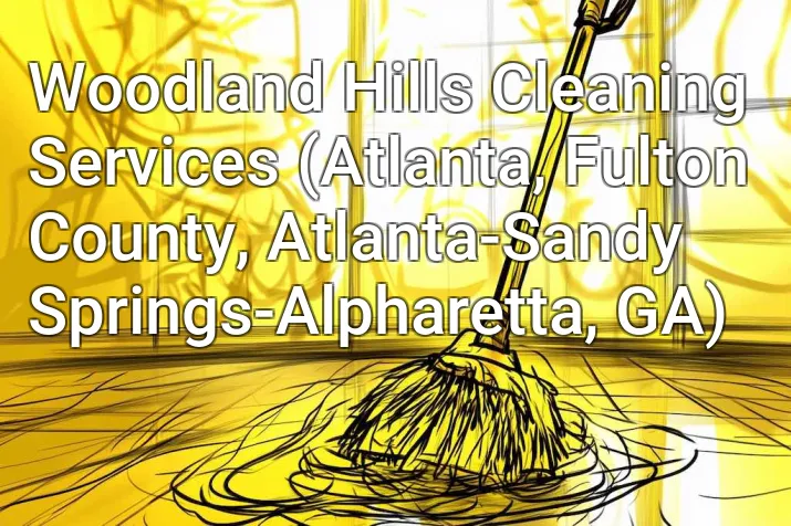 Woodland Hills Cleaning Services (Atlanta, Fulton County, Atlanta-Sandy Springs-Alpharetta, GA)