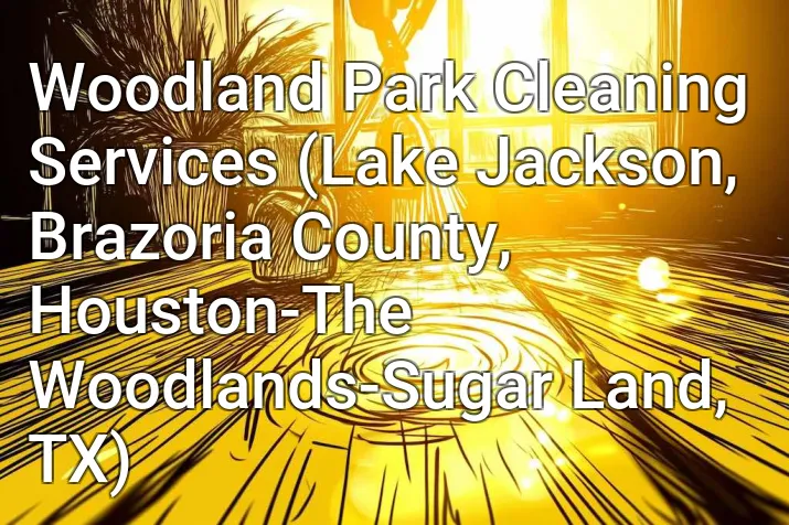 Woodland Park Cleaning Services (Lake Jackson, Brazoria County, Houston-The Woodlands-Sugar Land, TX)