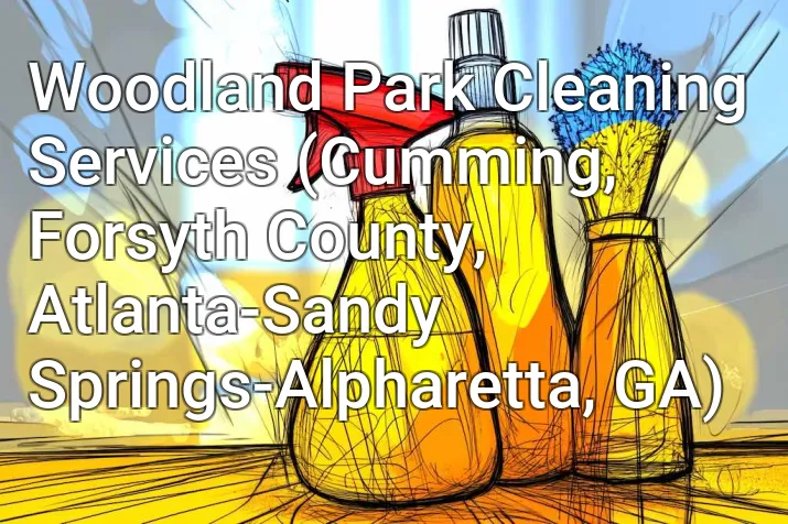 Woodland Park Cleaning Services (Cumming, Forsyth County, Atlanta-Sandy Springs-Alpharetta, GA)