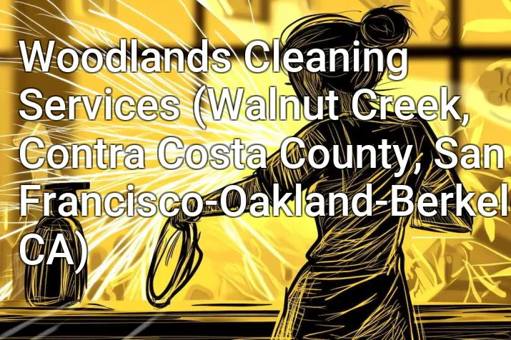 Woodlands Cleaning Services (Walnut Creek, Contra Costa County, San Francisco-Oakland-Berkeley, CA)