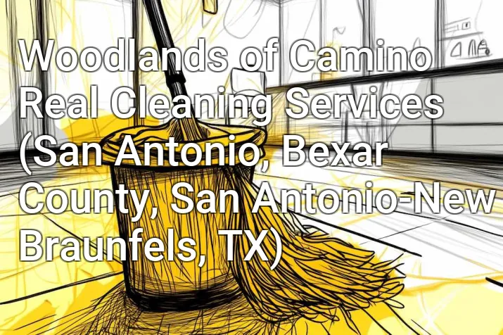 Woodlands of Camino Real Cleaning Services (San Antonio, Bexar County, San Antonio-New Braunfels, TX)