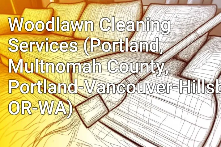 Woodlawn Cleaning Services (Portland, Multnomah County, Portland-Vancouver-Hillsboro, OR-WA)
