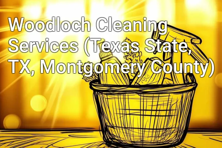 Woodloch Cleaning Services (Texas State, TX, Montgomery County)