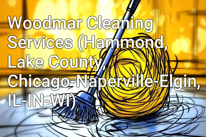 Woodmar Cleaning Services (Hammond, Lake County, Chicago-Naperville-Elgin, IL-IN-WI)