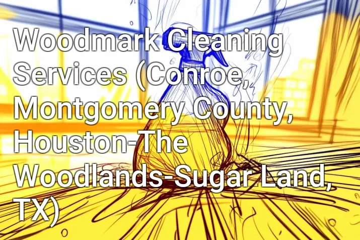 Woodmark Cleaning Services (Conroe, Montgomery County, Houston-The Woodlands-Sugar Land, TX)