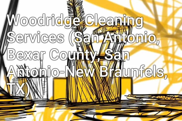 Woodridge Cleaning Services (San Antonio, Bexar County, San Antonio-New Braunfels, TX)