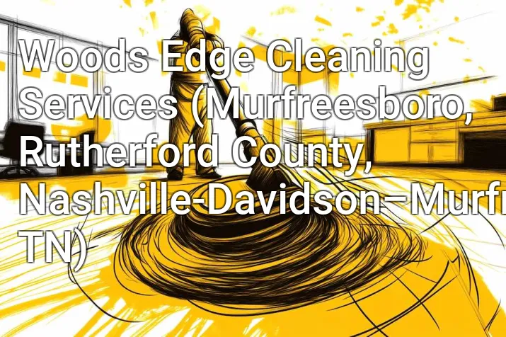 Woods Edge Cleaning Services (Murfreesboro, Rutherford County, Nashville-Davidson–Murfreesboro–Franklin, TN)