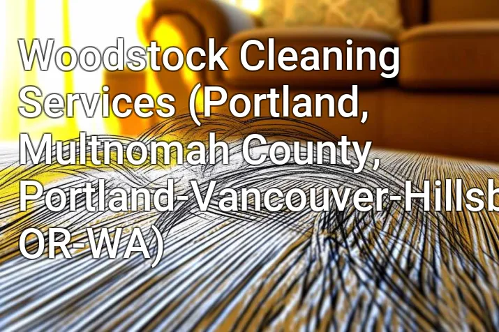 Woodstock Cleaning Services (Portland, Multnomah County, Portland-Vancouver-Hillsboro, OR-WA)