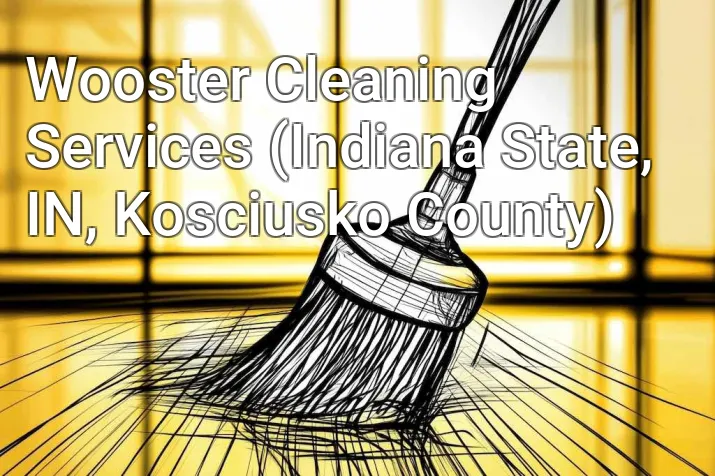 Wooster Cleaning Services (Indiana State, IN, Kosciusko County)