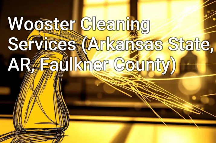Wooster Cleaning Services (Arkansas State, AR, Faulkner County)