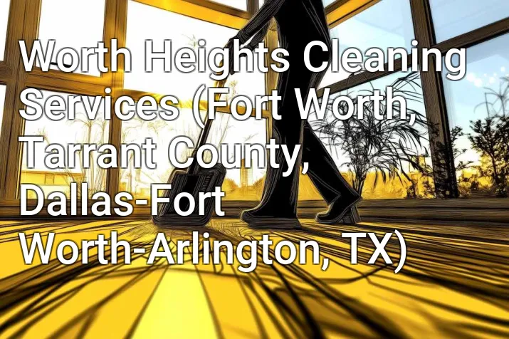 Worth Heights Cleaning Services (Fort Worth, Tarrant County, Dallas-Fort Worth-Arlington, TX)