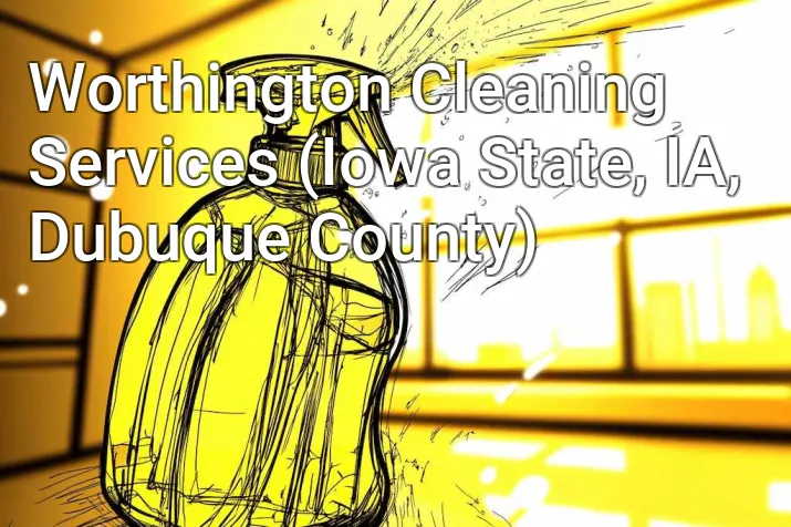 Worthington Cleaning Services (Iowa State, IA, Dubuque County)