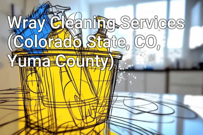 Wray Cleaning Services (Colorado State, CO, Yuma County)