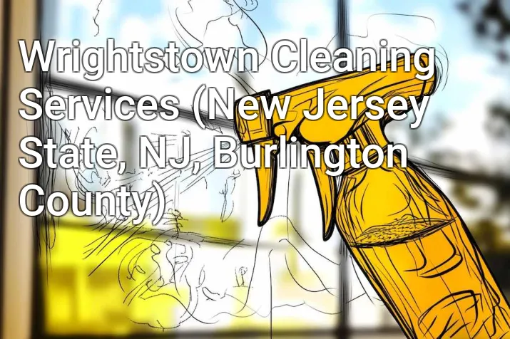 Wrightstown Cleaning Services (New Jersey State, NJ, Burlington County)