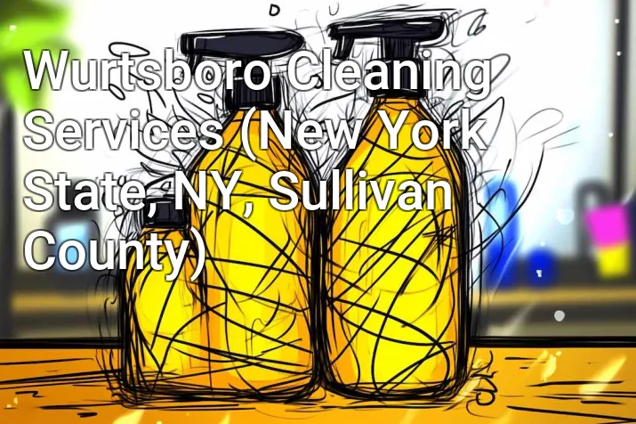 Wurtsboro Cleaning Services (New York State, NY, Sullivan County)