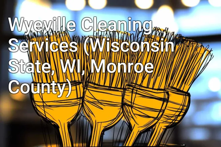 Wyeville Cleaning Services (Wisconsin State, WI, Monroe County)