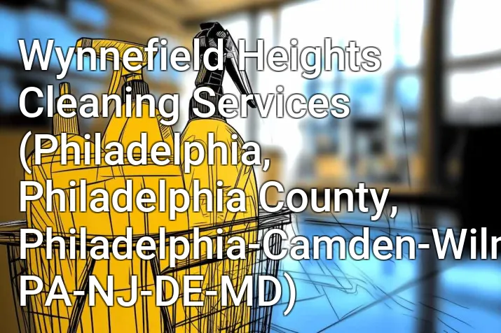 Wynnefield Heights Cleaning Services (Philadelphia, Philadelphia County, Philadelphia-Camden-Wilmington, PA-NJ-DE-MD)
