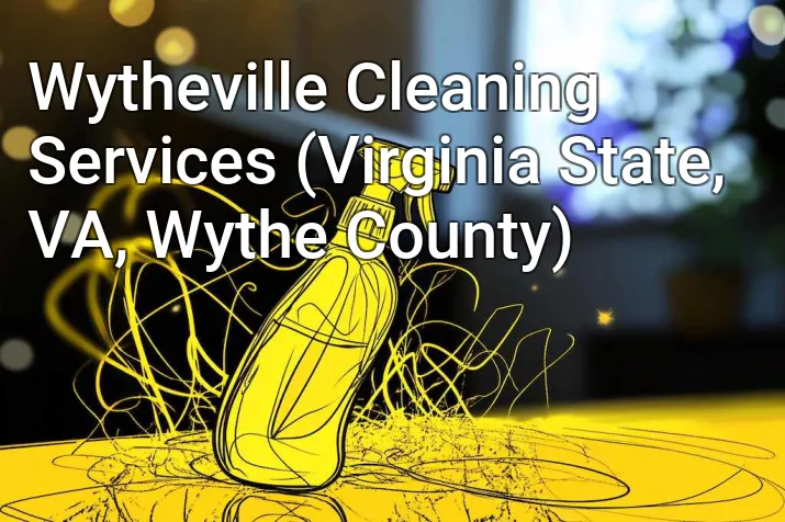 Wytheville Cleaning Services (Virginia State, VA, Wythe County)