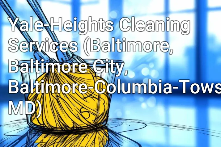 Yale-Heights Cleaning Services (Baltimore, Baltimore City, Baltimore-Columbia-Towson, MD)