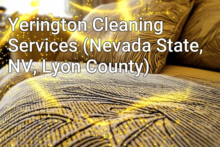 Yerington Cleaning Services (Nevada State, NV, Lyon County)