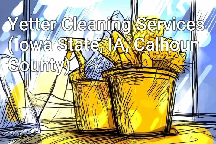 Yetter Cleaning Services (Iowa State, IA, Calhoun County)