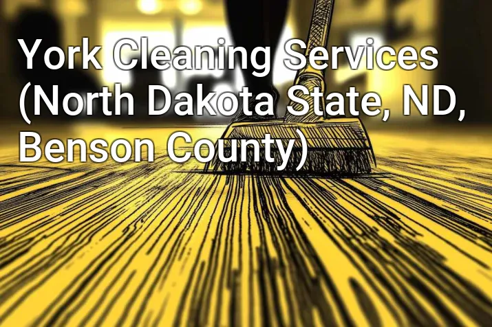 York Cleaning Services (North Dakota State, ND, Benson County)
