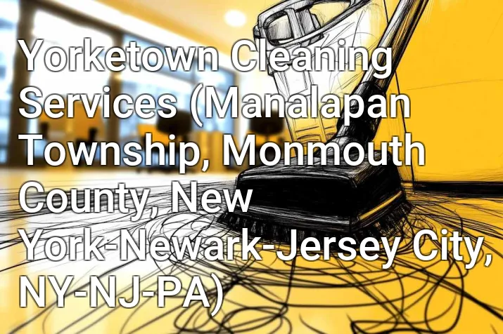 Yorketown Cleaning Services (Manalapan Township, Monmouth County, New York-Newark-Jersey City, NY-NJ-PA)