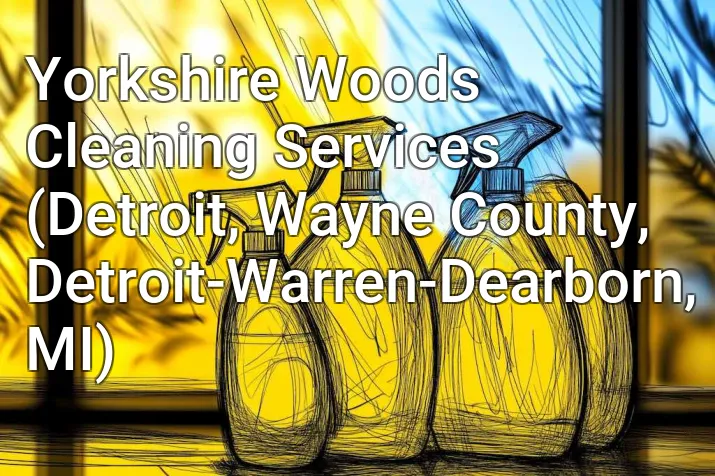 Yorkshire Woods Cleaning Services (Detroit, Wayne County, Detroit-Warren-Dearborn, MI)